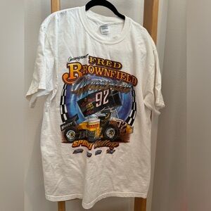 $5 bundled - Inaugural Fred Brownfield Sprint Car Racing Challenge shirt Elma Wa